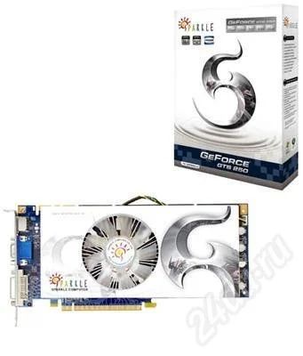 Лот: 226185. Фото: 1. Видеокарта PCI-E 512Mb NV GTS250... Видеокарты