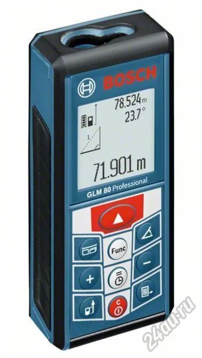 Лот: 6410770. Фото: 1. Дальномер лазерный BOSCH GLM 80... Ручной инструмент