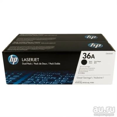 Лот: 7896430. Фото: 1. Оригинальный картридж HP 36A. Картриджи, расходные материалы