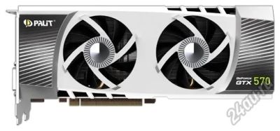 Лот: 5745028. Фото: 1. видеокарта Palit GeForce GTX 570. Видеокарты