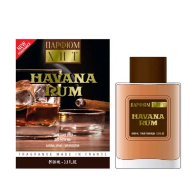 Лот: 19097611. Фото: 1. Кпк Парфюм men (b) Havana Rum... Мужская парфюмерия