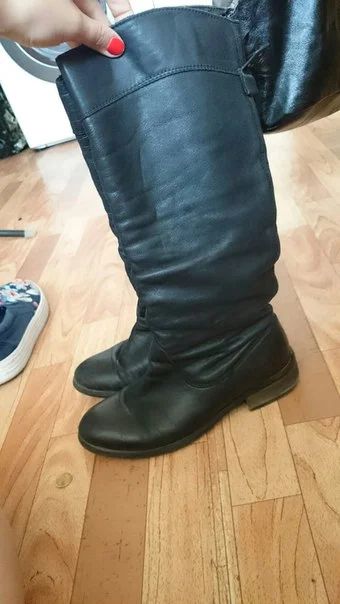 Лот: 6125285. Фото: 1. Сапоги демисезонный Zara 38 размер. Сапоги