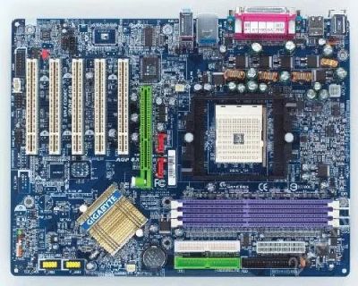 Лот: 1900332. Фото: 1. Материнская плата Gigabyte GA-K8NS... Материнские платы
