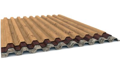 Лот: 17857171. Фото: 1. Профлист С21х1000 0,5 (Ecosteel... Металлопрокат