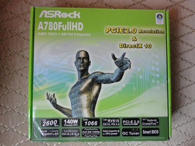 Лот: 5443199. Фото: 1. Материнская плата ASRock A780FullHD. Материнские платы