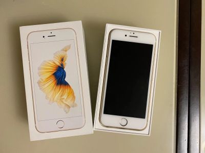 Лот: 15209762. Фото: 1. iPhone 6s, 64 gb, Gold. Смартфоны