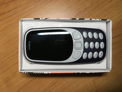 Лот: 12848435. Фото: 1. Nokia 3310 Dual SIM синий. Кнопочные мобильные телефоны