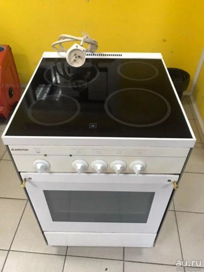 Лот: 13750772. Фото: 1. Плита стеклокерамика Ariston C504... Плиты, духовые шкафы, варочные поверхности