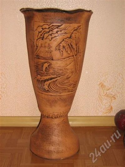 Лот: 486754. Фото: 1. Вазон " Морской пейзаж". Вазы