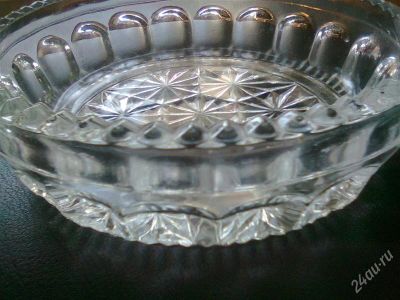 Лот: 2816638. Фото: 1. Вазочка хрустальная тяжелая... Другое (посуда, кухонная утварь)