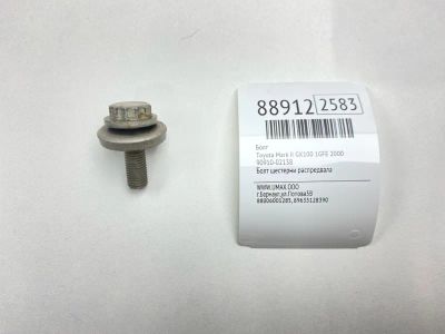 Лот: 23242698. Фото: 1. Болт Toyota Mark Ii 2000 9091002138... Двигатель и элементы двигателя