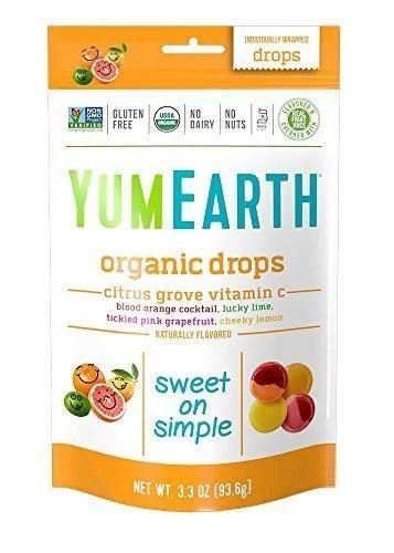 Лот: 17180716. Фото: 1. Органические леденцы Yum Earth... Шоколад, конфеты
