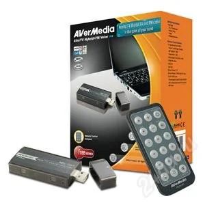 Лот: 125682. Фото: 1. USB ТВ тюнер AVerTV Hybrid + FM... ТВ-тюнеры и карты захвата