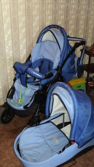 Лот: 4389791. Фото: 1. Коляска Slaro Indigo Elegia 2... Коляски