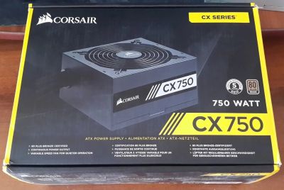 Лот: 16358003. Фото: 1. Corsair CX750. Корпуса, блоки питания