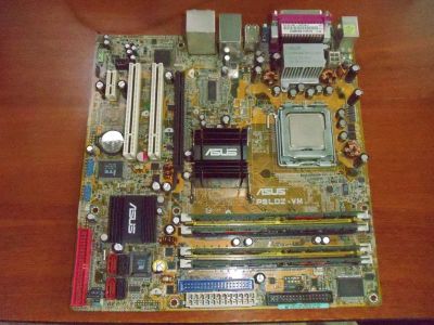 Лот: 16320335. Фото: 1. Материнская плата Asus p5ld2-vm. Материнские платы