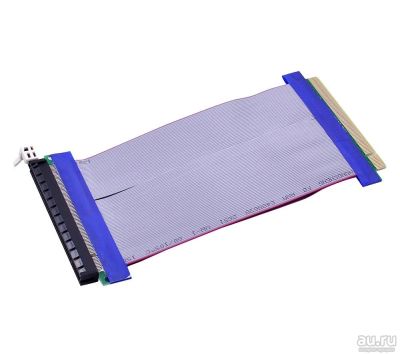 Лот: 18097273. Фото: 1. Райзер, шлейф PCI-E 16x-16x, удлинитель... Шлейфы, кабели, переходники