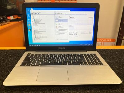 Лот: 23347800. Фото: 1. Б\У ноутбук Asus X555LJ Intel... Ноутбуки