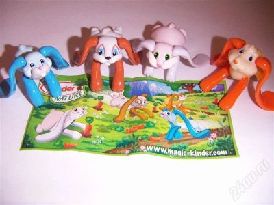 Лот: 602384. Фото: 1. Игрушки киндер-магик,полная коллекция... Другое (дети растут)