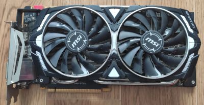 Лот: 18947815. Фото: 1. Видеокарта MSI GeForce GTX 1080... Видеокарты