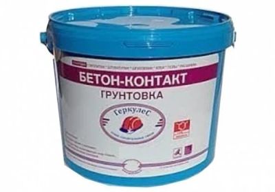 Лот: 10544762. Фото: 1. Грунтовка Геркулес (14кг). Смеси, шпатлевки, цемент