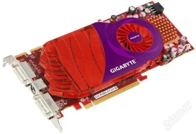 Лот: 1061490. Фото: 1. Radeon HD4850 Gigabyte. Видеокарты