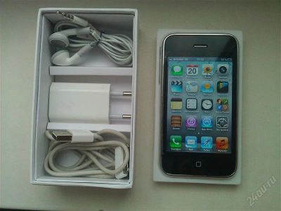 Лот: 2533661. Фото: 1. Iphone 3gs 16g РСТ/ Гарантия... Смартфоны