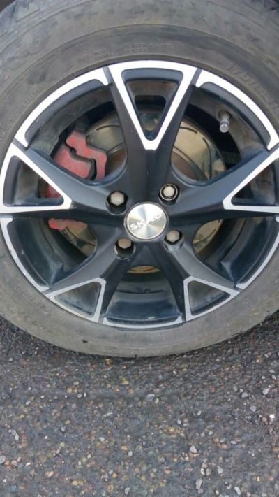 Лот: 7759224. Фото: 1. Продам диски Скад на резине Dunlop... Шины на дисках