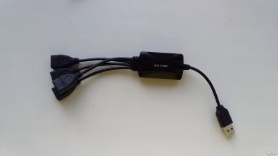 Лот: 13594932. Фото: 1. Новый USB HUB Разветвитель портов... USB хабы