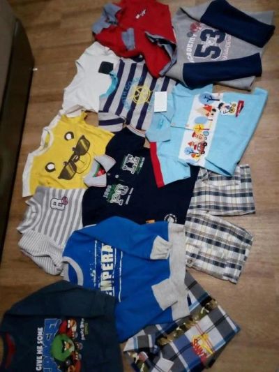 Лот: 11356276. Фото: 1. Вещи 5-7 лет. Футболки, поло, топы, лонгсливы