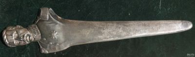 Лот: 16535257. Фото: 1. нож для бумаги с головой Фридриха... Сувенирные мелочи