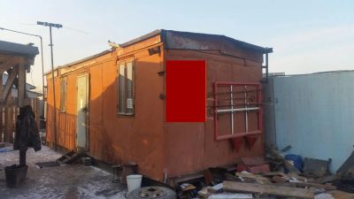 Лот: 6418146. Фото: 1. вагончик строительный. Бытовки, вагончики строительные