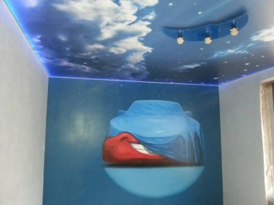 Лот: 10017007. Фото: 1. Натяжные потолки. Подвесные потолки, гипсокартон