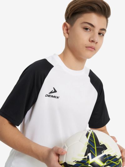 Лот: 24865332. Фото: 1. Футболка для мальчиков Demix Playmaker... Другое (спортивная одежда)