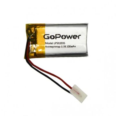 Лот: 19166540. Фото: 1. Аккумулятор GoPower li-pol 3.7V... Батарейки, аккумуляторы, элементы питания
