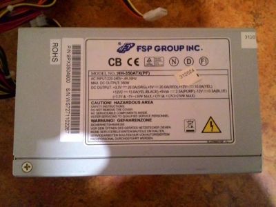 Лот: 10408190. Фото: 1. FSP HH-350ATX(PF). Корпуса, блоки питания