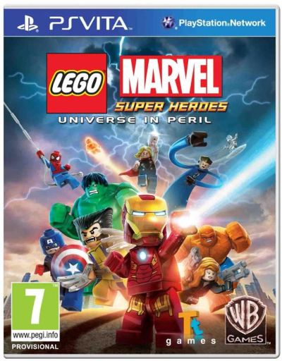 Лот: 8322703. Фото: 1. Lego marvel super heroes ps vita. Игры для консолей