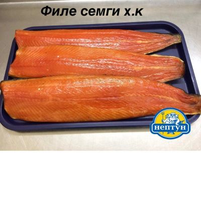 Лот: 10720206. Фото: 1. Семга филе холодного копчения. Икра, рыба, морепродукты