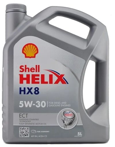 Лот: 25720288. Фото: 1. Моторное масло Shell Helix HX8... Масла, жидкости