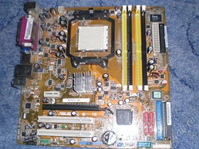 Лот: 462032. Фото: 1. ASUS M2NPV-MXSocketAM2 <GeForce... Материнские платы