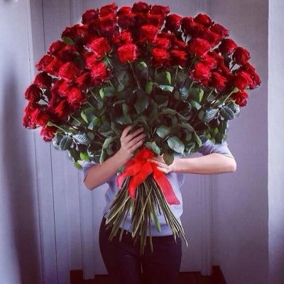 Лот: 6939685. Фото: 1. Цветы . Букет от Цветограда... Свежие цветы