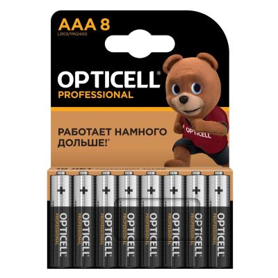Лот: 25260436. Фото: 1. Батарейки Opticell Professional... Батарейки, аккумуляторы, элементы питания