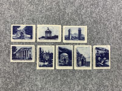Лот: 25847066. Фото: 1. Набор из 8 коллекционных спичечных... Бутылки, пробки, этикетки