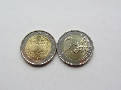 Лот: 13300757. Фото: 1. Греция 2 евро 2007 " Римский Договор... Европа