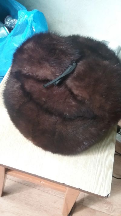 Лот: 25602131. Фото: 1. Шапка норковая формовка(без ушей... Головные уборы