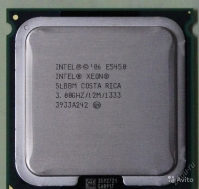 Лот: 5941203. Фото: 1. Процессор Xeon e5450 , 4 ядра... Процессоры