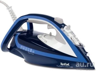 Лот: 13038484. Фото: 1. Новый Утюг Tefal Turbo Pro Anti-Calc... Утюги, парогенераторы, отпариватели