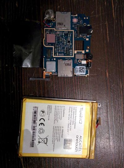 Лот: 5028367. Фото: 1. Плата Alcatel 6040X OT-6040X рабочая... Микросхемы и платы