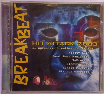 Лот: 24921589. Фото: 1. Break Beаt - Hit attack 2003 CD. Аудиозаписи