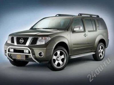 Лот: 402914. Фото: 1. Защита переднего бампера NIS Pathfinder... Детали тюнинга
